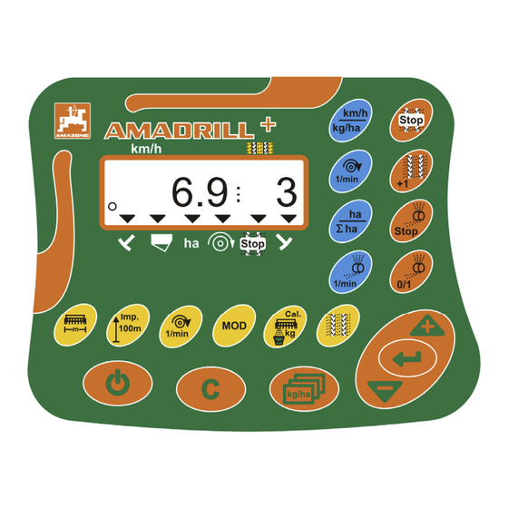 Amazone AmaDrill+ Instrucciones De Servicio