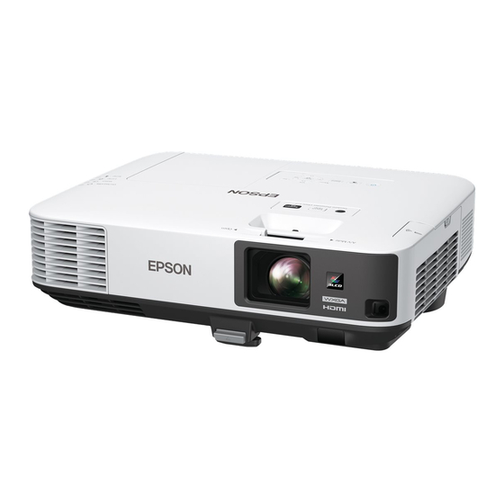 Epson PowerLite 975W Guia De Instalacion