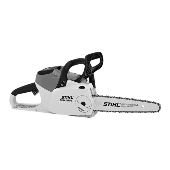 Stihl MSA 160 C Manual De Instrucciones