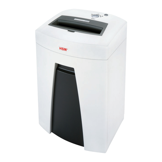HSM SECURIO C18 Instrucciones De Servicio