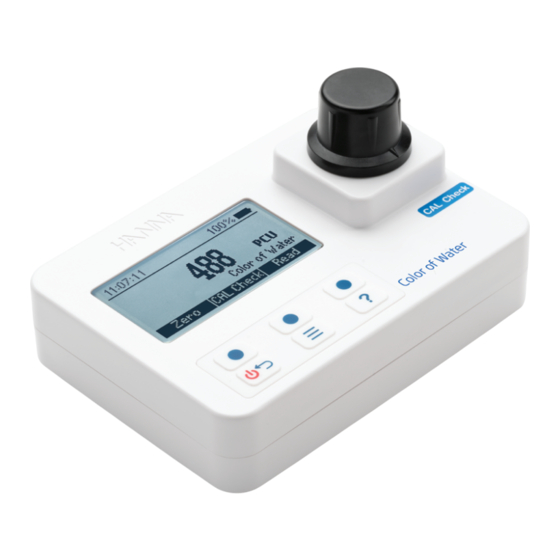 Hanna Instruments HI97727 Manual De Instrucciones