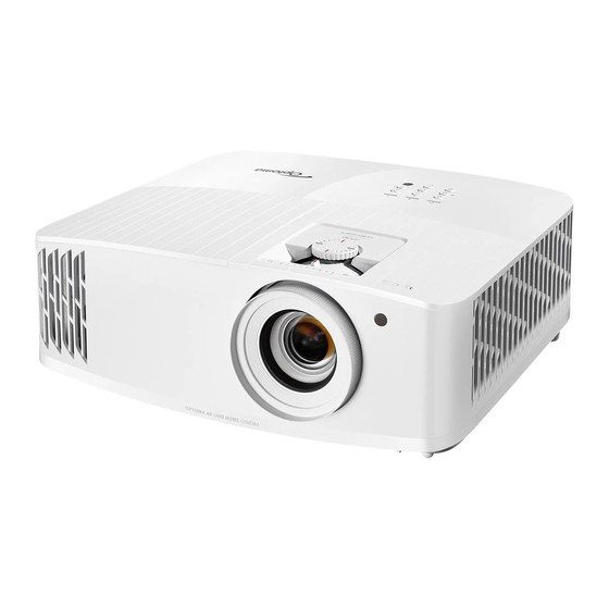 Optoma UHD55 Manual Del Usuario