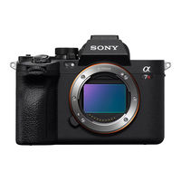 Sony ILCE-7RM5 Guia De Inicio Rapido