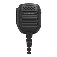 Motorola Solutions RM110 Guia Del Usuario