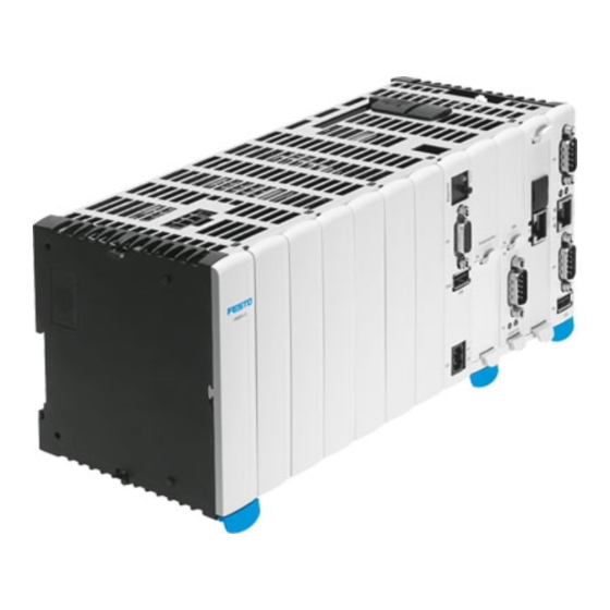 Festo CMXR Instrucciones De Programacion