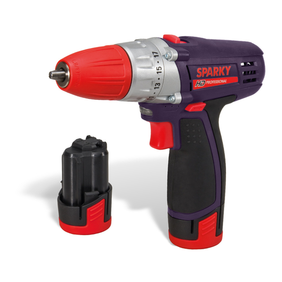 SPARKY HeavyDuty BR2 10.8Li HD Instrucciones De Uso