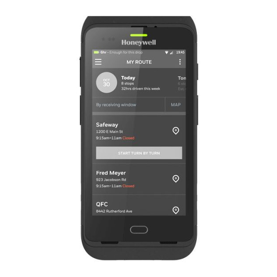 Honeywell Dolphin CT40 Guia De Inicio Rapido