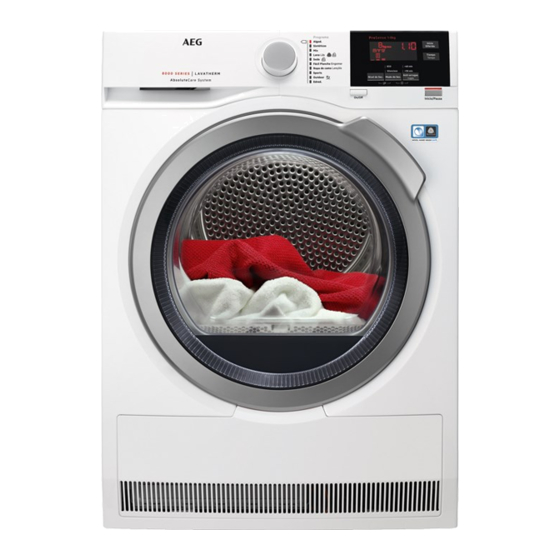 AEG LAVATHERM 8DBG842 Manual De Instrucciones