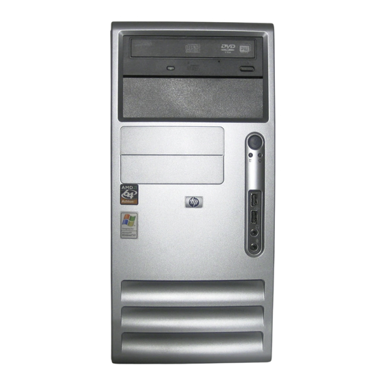 HP dx5150 Guía De Referencia Del Hardware