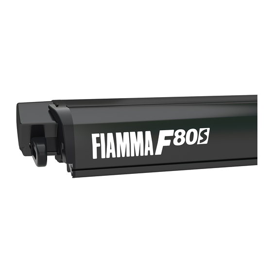 Fiamma F80s Serie Instruciones De Montaje Y Uso