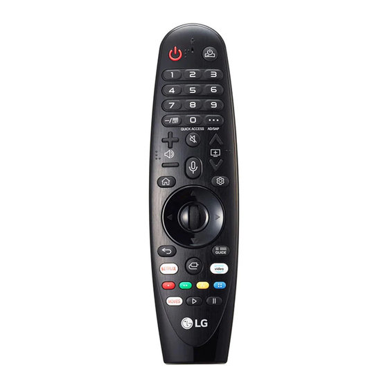 LG Magic Remote Manuales