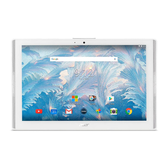 Acer Iconia One 10 B3-A40 Primeros Pasos