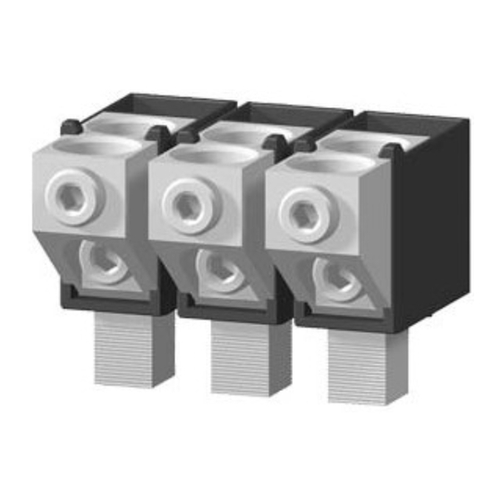 Siemens 3VT9100-4TF30 Instructivo