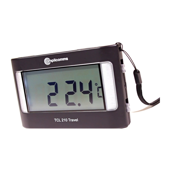 Amplicomms TCL 210 Travel Instrucciones De Uso