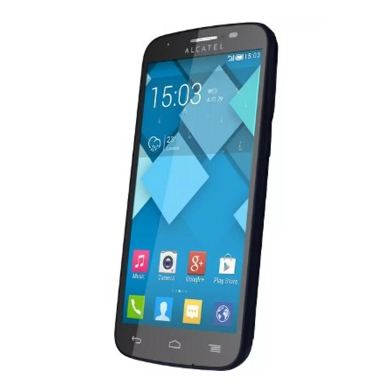 Alcatel Onetouch Pop C7 7040A Manuales