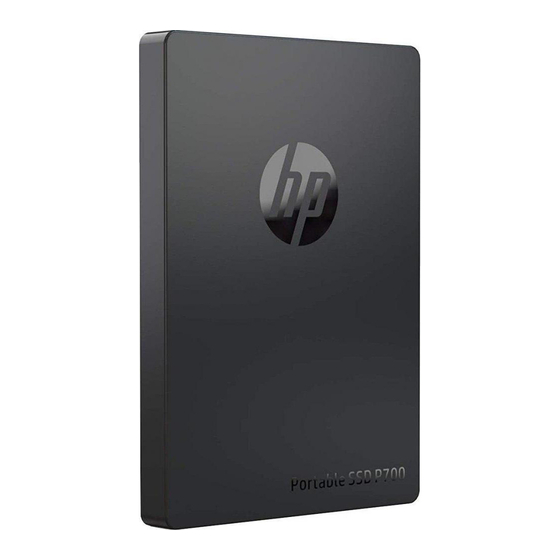 HP P700 Guia De Inicio Rapido