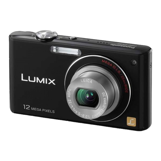Panasonic Lumix DMC-FX40 Instrucciones De Funcionamiento