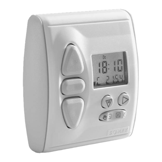SOMFY inteo Chronis RTS Guia De Instalacion