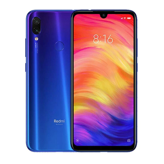 Xiaomi Redmi 7 Guia Del Usuario