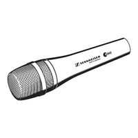 Sennheiser Evolution e845 Instrucciones Para El Uso