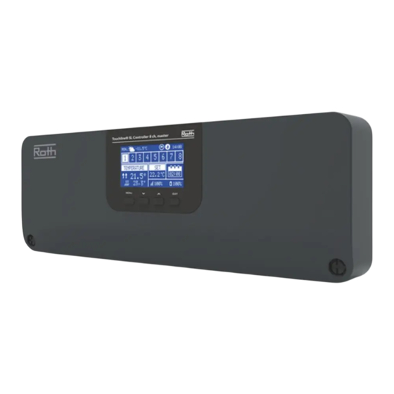 Roth Touchline SL8 Master Guía Rápida De Instalación Y Uso