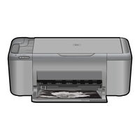 HP Deskjet F4500 All-in-One Serie Manual Del Usuario