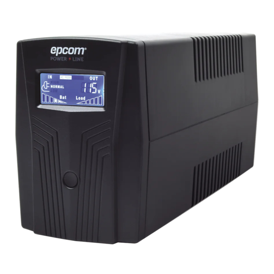 EPU600L MANUAL DE USUARIO Descargar en PDF ManualsLib