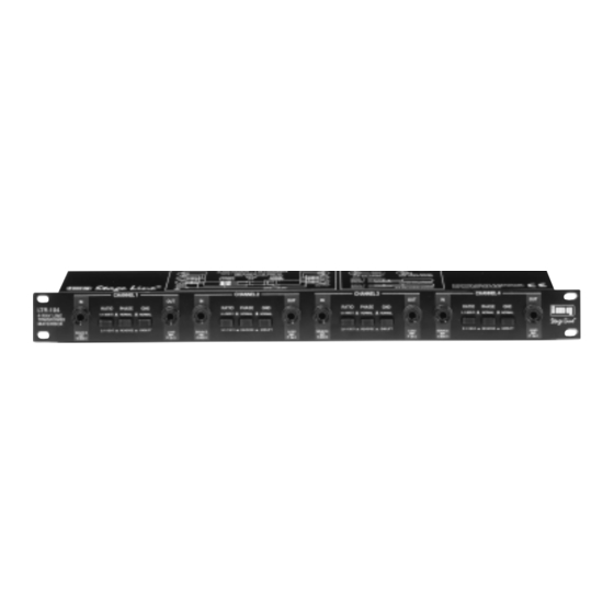 IMG STAGELINE LTR-104 Manual De Instrucciones