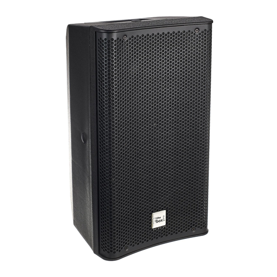thomann The box pro DSP 108 Manual De Instrucciones