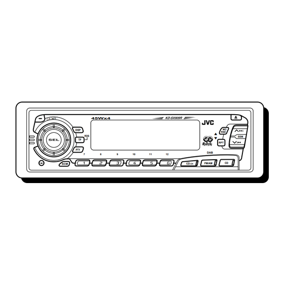JVC KD-SX979R Manual De Instrucciones