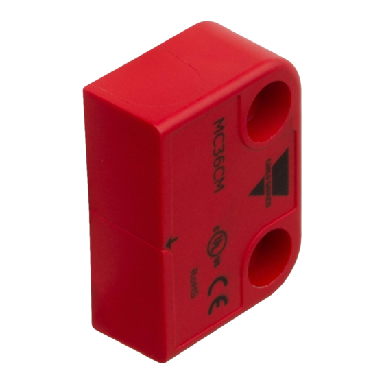 CARLO GAVAZZI MC36C Manual De Instrucciones
