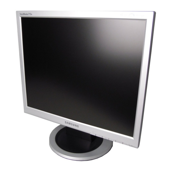 Samsung SyncMaster 713N Manual De Instrucciones