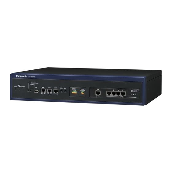 Panasonic KX-NS1000 Manual Del Usuario
