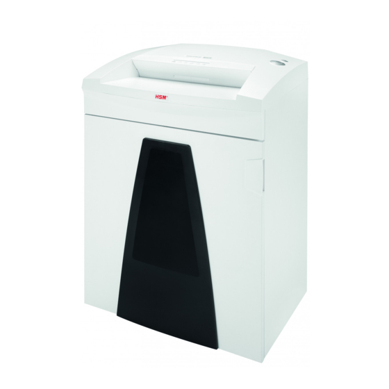 HSM SECURIO B35 Instrucciones De Servicio