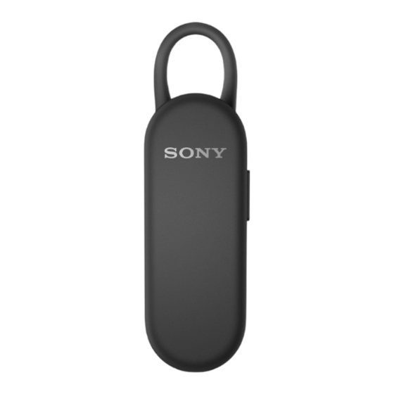 Sony MBH20 Guia Del Usuario