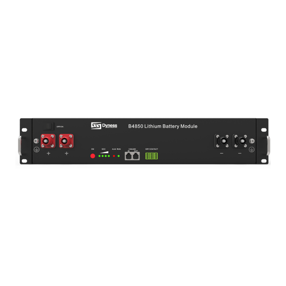 Dyness B3 Serie Instrucciones De Configuración