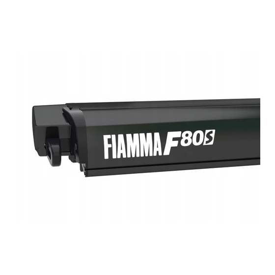 Fiamma KIT RAIN-GUARD SLIM F80 Instruciones De Montaje Y Uso