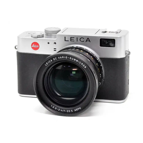 Leica DIGILUX 2 Instrucciones