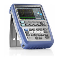 Rohde & Schwarz RTH Manual De Instrucciones