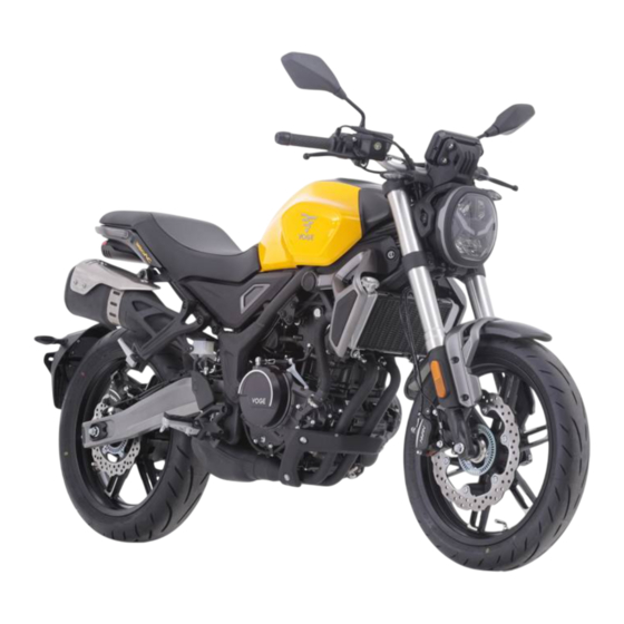 VOGE 350 AC Manual Del Propietário