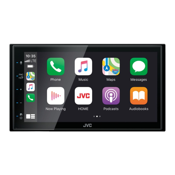 JVC KW-M56BT Guia De Inicio Rapido