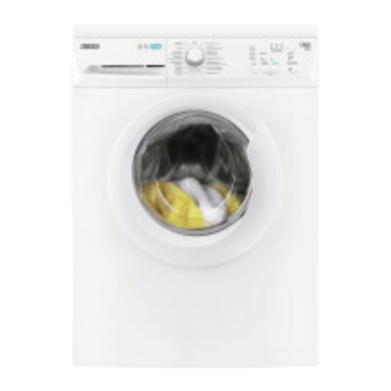 Zanussi ZWF 81040W Manual De Instrucciones
