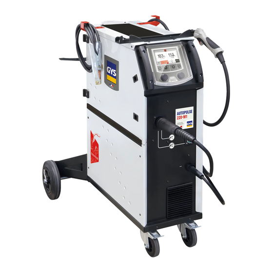 GYS AUTOPULSE 220-M1 Manual Del Usuario