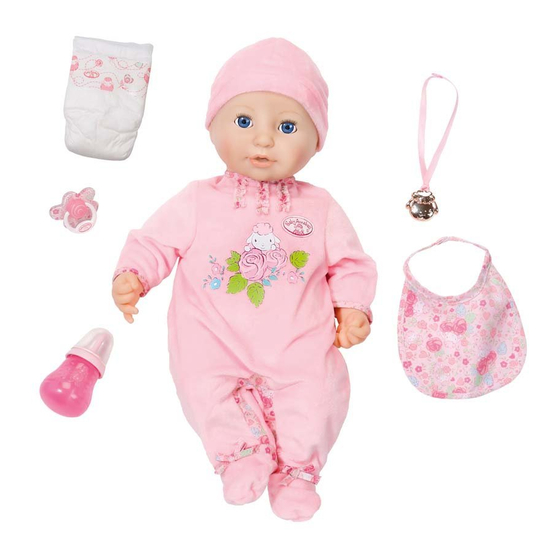 Zapf Creation Baby Annabell 794401 Manuales