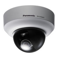 Panasonic WV-CF294 Instrucciones De Operación
