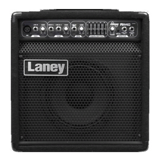 Laney AH40 Manual Del Usuario