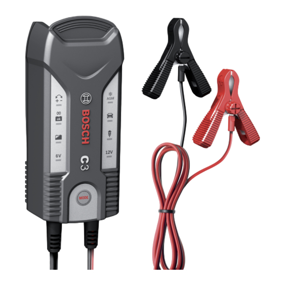 Bosch C3 Instrucciones De Uso