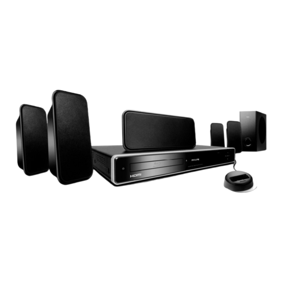 Philips HTS5100B Manual De Instrucciones