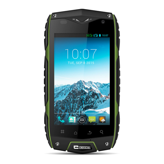 Crosscall ODYSSEY+ Guia Del Usuario