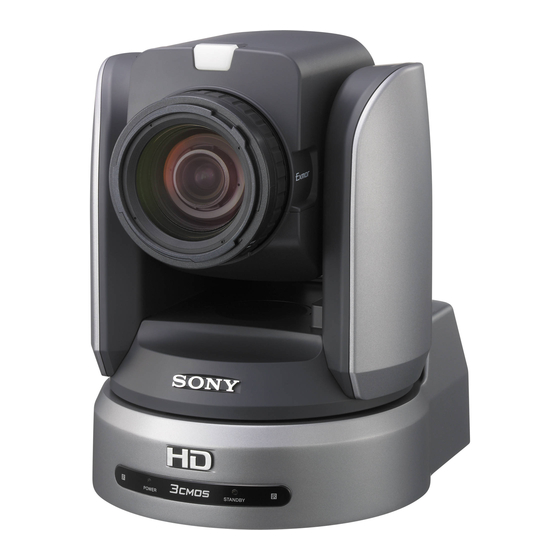 Sony BRC-H900 Manual De Instrucciones